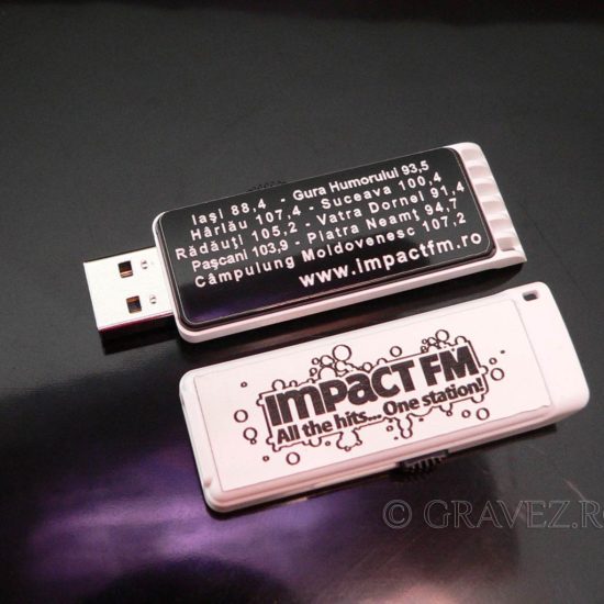 Stick USB gravat logo radio