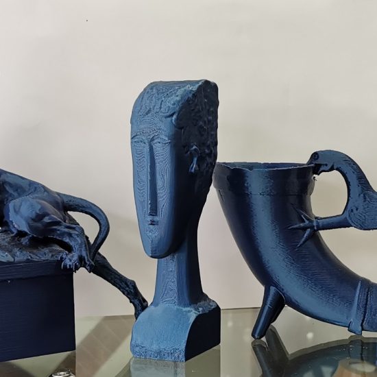 Miniaturi opere şi sculpturi din muzee printate 3D